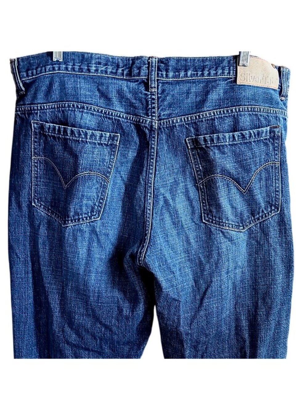 Baggy Fit Skater Vtg 42x32 Levis Jeans Silvertab 90s Y2K Denim Jeans Loose